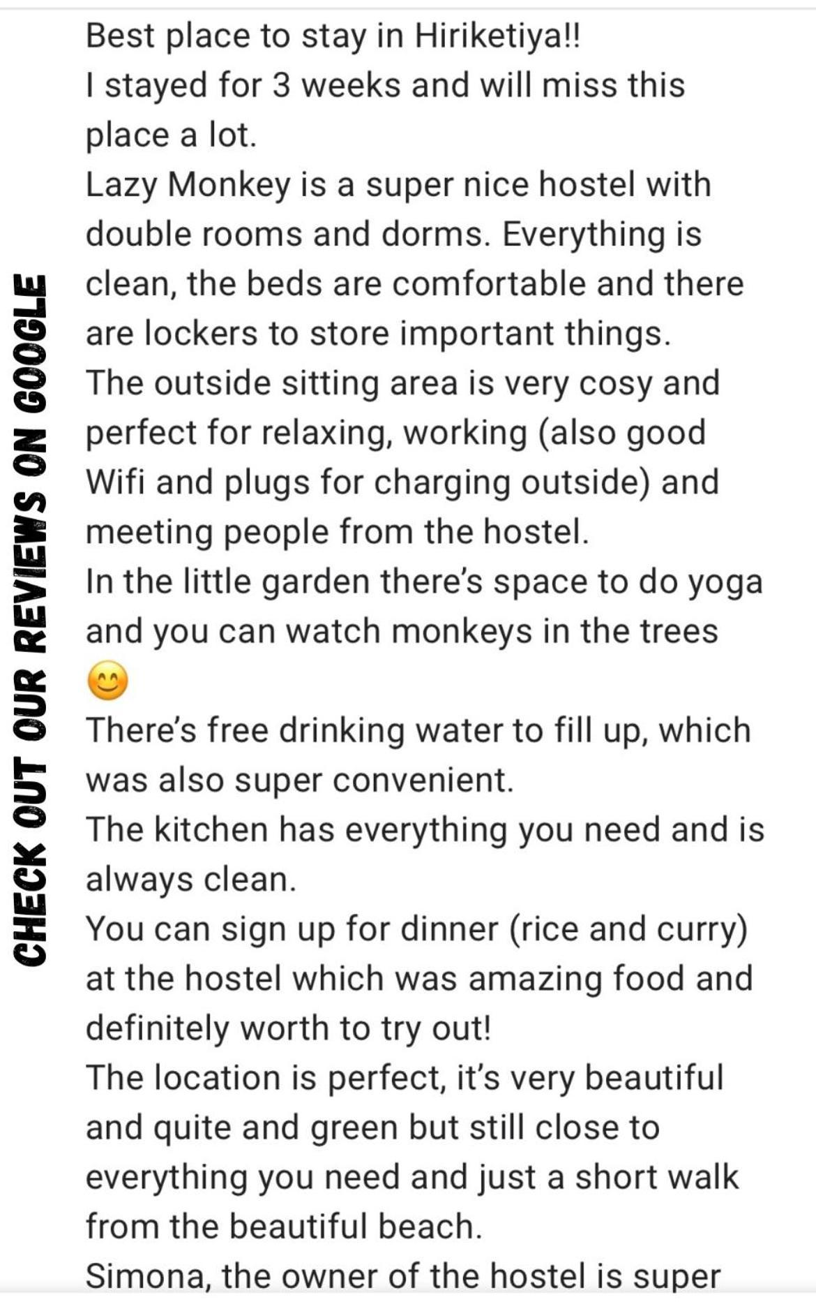 Lazy Monkey Surfhostel - Sri Lanka Диквела Екстериор снимка